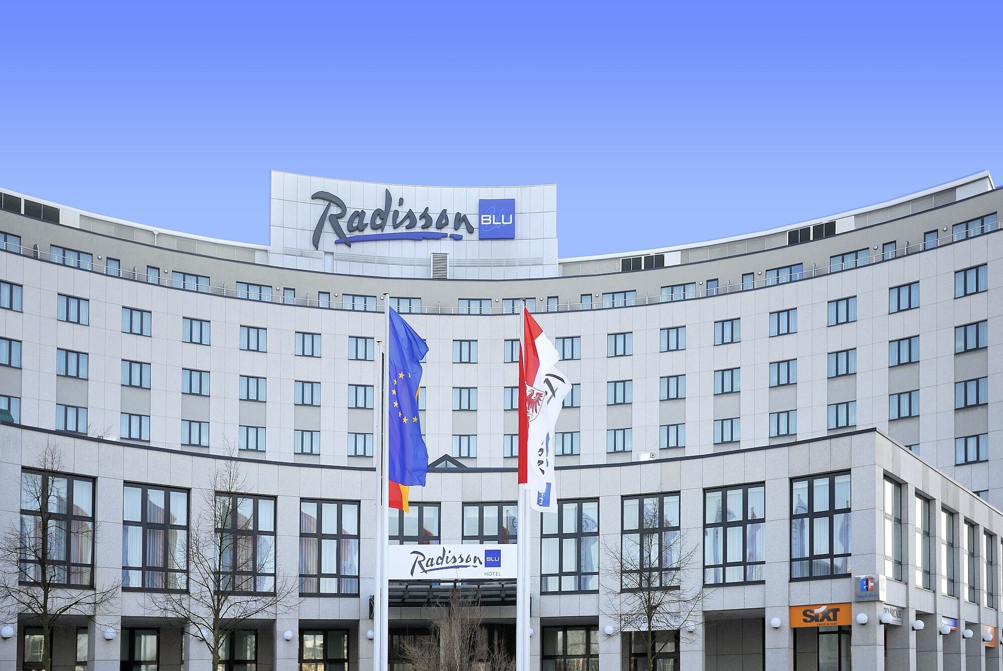 Radisson Blu Hotel Котбус Экстерьер фото
